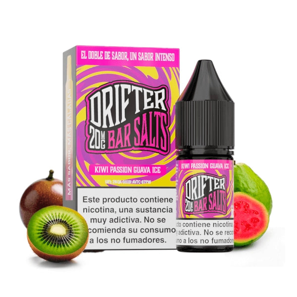 Drifter Bar Salts Kiwi Passion Guava Ice 10ml