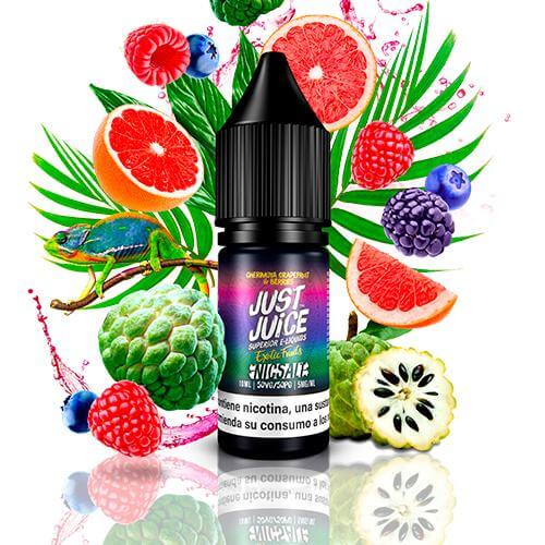 Just Juice Nic Salts Exotic Fruits Cherimoya, Grapefuit & Berries 10ml