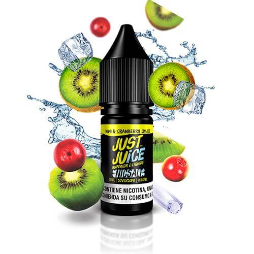 Just Juice Nic Salts Kiwi & Cranberry On Ice 10ml