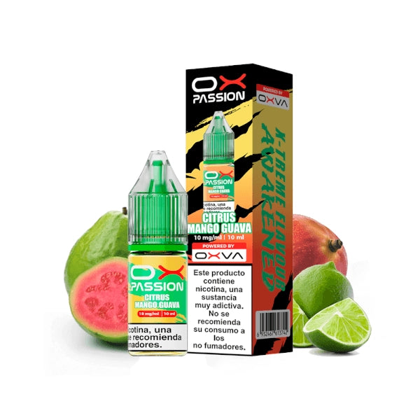 Oxva Ox Passion Salts Citrus Mango Guava 10ml